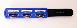 SL-6BL Бубенцы плоские на пластиковой ручке, синий, Fleet