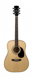 LD002-NS Акустическая гитара, дредноут, цвет натуральный матовый, Lutner