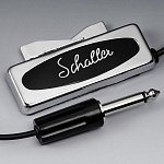 16060101 Vintage F (10/40) Звукосниматель для крепления на грифе, никель, Schaller