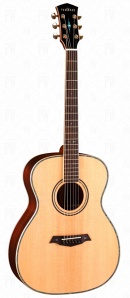 P820 Акустическая гитара, с футляром, массив ели, Parkwood