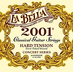 2001H Hard 2001 Hard Комплект струн для классической гитары, сильное натяжение, посеребр., La Bella