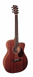 AS-OC4-ALL-MH-OP AS Series Электро-акустическая гитара, с вырезом, цвет натуральный, Cort