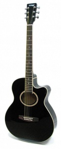 LF-401C-B Фольковая гитара с вырезом HOMAGE