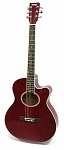 LF-401C-R Фольковая гитара с вырезом HOMAGE