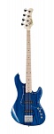 GB74JJ-AB GB Series Бас-гитара, синяя, Cort