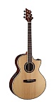 NDX-50-NAT NDX Series Электро-акустическая гитара, с вырезом, цвет натуральный, Cort