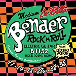 B1152 The Bender Medium Комплект струн для электрогитары, никелированные, 11-52, La Bella