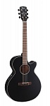 SFX-E-BKS SFX Series Электро-акустическая гитара, с вырезом, черная, Cort