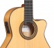 6.863 Flamenco Conservatory 7FC Классическая гитара со звукоснимателем, с вырезом, Alhambra