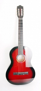 H-303-RD Классическая гитара, отделка глянцевая, цветная, Амистар