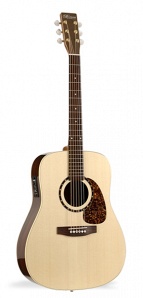 01255 Studio ST68 DLX TRIC Акустическая гитара, с футляром, Norman