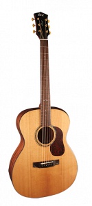 GOLD-O6-WCASE-NAT Gold Акустическая гитара, цвет натуральный глянцевый, с чехлом, Cort