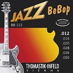 BB112 Jazz BeBob Комплект струн для электрогитары, Light, сталь/никель, 12-50, Thomastik