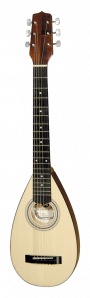 S1250 (S1125) Travel Guitar Гитара овальная с чехлом Hora