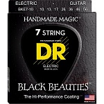 BKE7-10 Black Beauties Комплект струн для 7-струнной электрогитары, никелированные, 10-56, DR