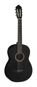 LC010-BKS Классическая гитара, цвет черный матовый, Lutner