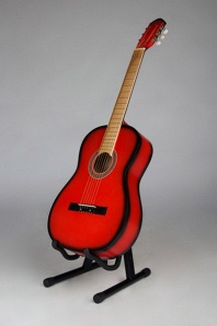 ML-CM1-RD Классическая гитара, матовая, красная, MiLena-Music