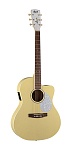 Jade-Classic-PYOP Jade Series Электро-акустическая гитара, желтая, Cort