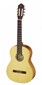 R121L Family Series Классическая гитара леворукая, размер 4/4, матовая, с чехлом, Ortega