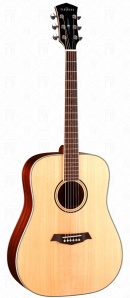 S41 Акустическая гитара, дредноут, с чехлом, Parkwood