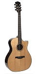 GA48-NAT Электро-акустическая гитара, цвет натуральный, Parkwood