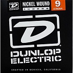DEN0946 Комплект струн для электрогитары, никелированные, Light/Heavy, 9-46, Dunlop