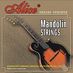 AM04 Комплект струн для мандолины, латунь, 10-34, Alice