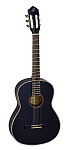 R221SNBK Family Series Классическая гитара, размер 4/4, узкий гриф, черная, с чехлом, Ortega