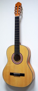 LC-3911-N Классическая гитара, натуральный цвет HOMAGE