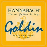 725MHT GOLDIN Комплект струн для классической гитары, карбон/голдин Hannabach