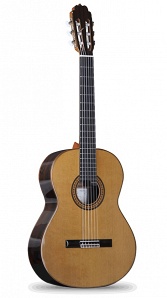 826-ALZ Luthier Zericote 50 Aniversario Классическая гитара в кейсе, Alhambra