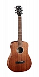 AD-mini-M-OP Standard Series Акустическая гитара 3/4, с чехлом, натуральный, Cort