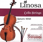 1040-4/4 Saturn Linosa Комплект струн для виолончели Strunal
