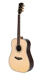 P810ADK-WCASE-NAT Акустическая гитара, цвет натуральный, с футляром, Parkwood