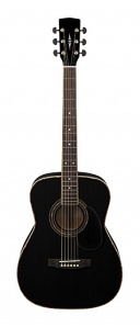 LD002-BK Акустическая гитара, дредноут, цвет черный, Lutner