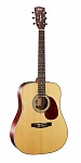 EARTH80-NAT Earth Series Акустическая гитара, цвет натуральный, Cort
