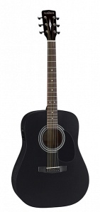 W81-BKS Акустическая гитара, черная, с чехлом Parkwood