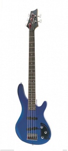 PB-205BL Бас-гитара, 5-струнная, оргстекло, Caraya