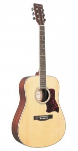 F650-N Акустическая гитара, цвет натуральный, Caraya