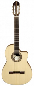 N1016EQ SM45 Классическая гитара с вырезом и звукосниматем Hora