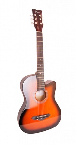 FFG-1038SB Акустическая гитара, санберст, с вырезом, Foix