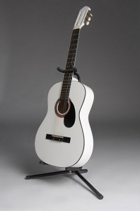 ML-C1-WH Классическая гитара, глянцевая, белая, MiLena-Music