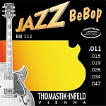 BB111 Jazz BeBob Комплект струн для электрогитары, Еxtra Light, сталь/никель, 11-47, Thomastik