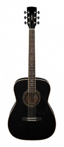 LF003-BK Акустическая гитара, цвет черный, Lutner